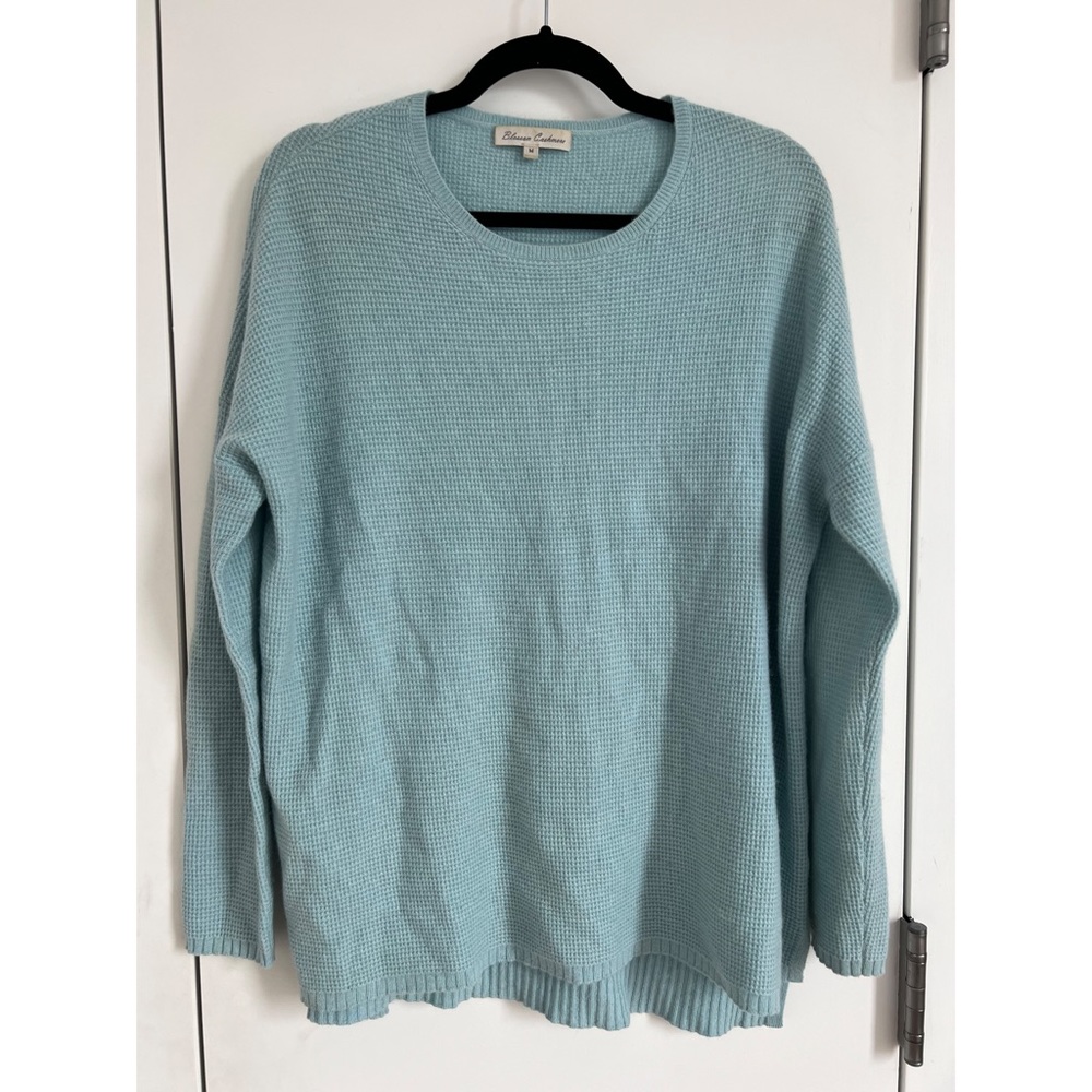 Blue Cashmere Sweater